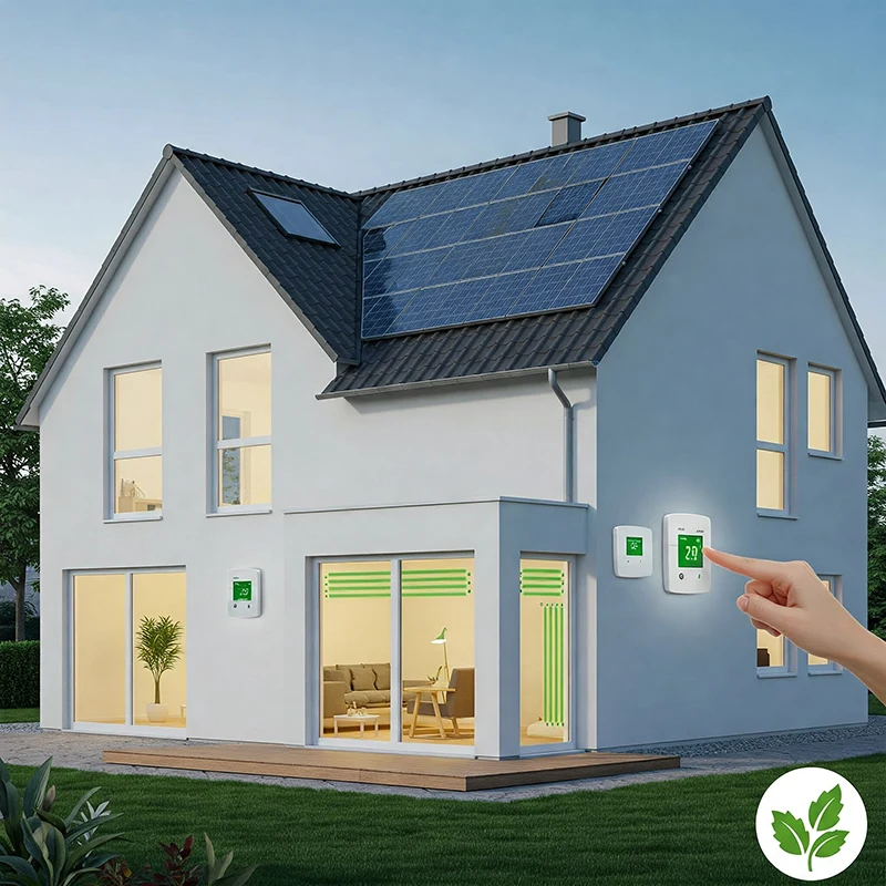 Économie d'énergie dans une maison